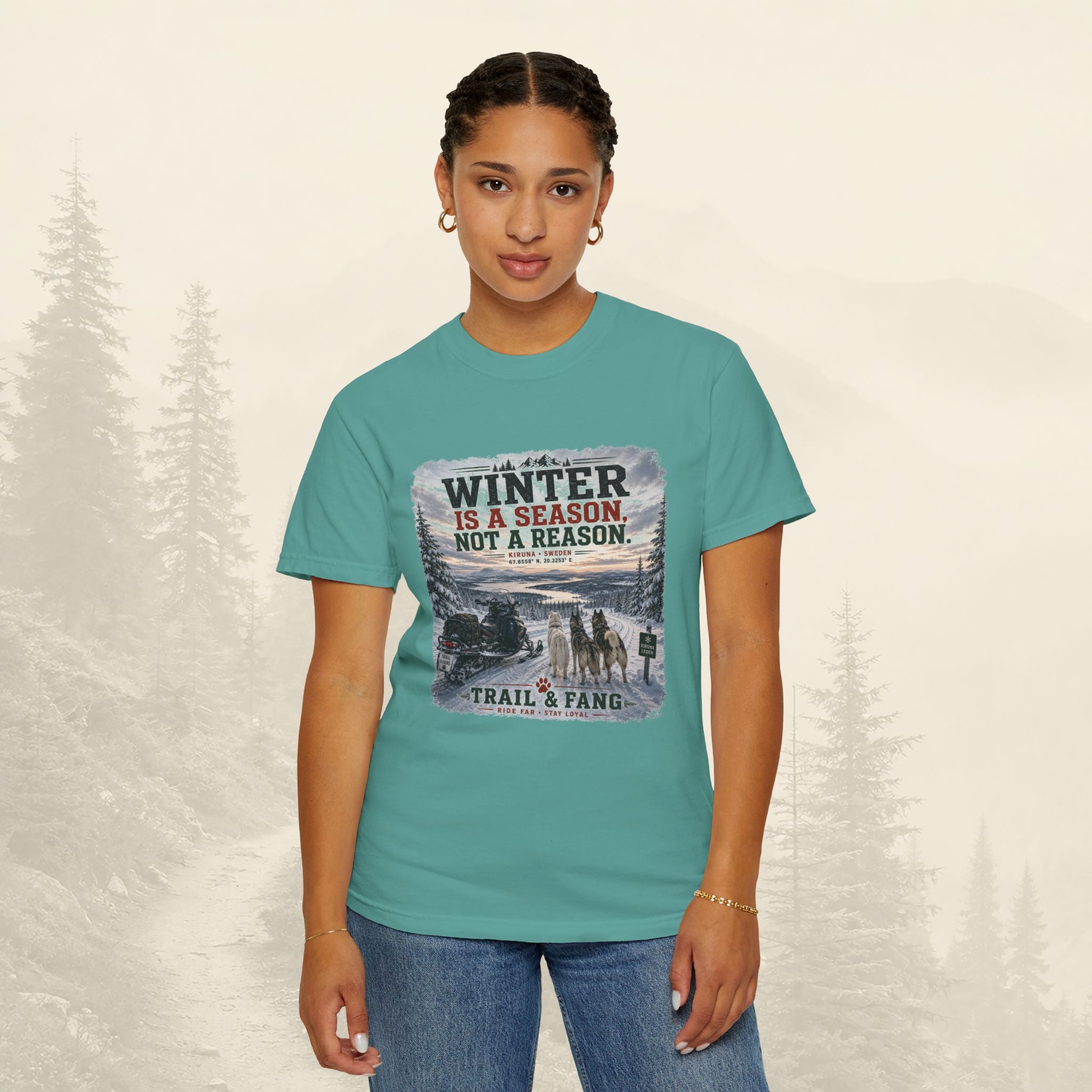 L'hiver est une saison, pas une raison - Tee-shirt