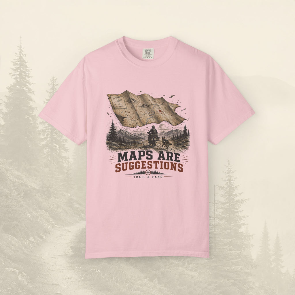T-shirt « Les cartes sont des suggestions »