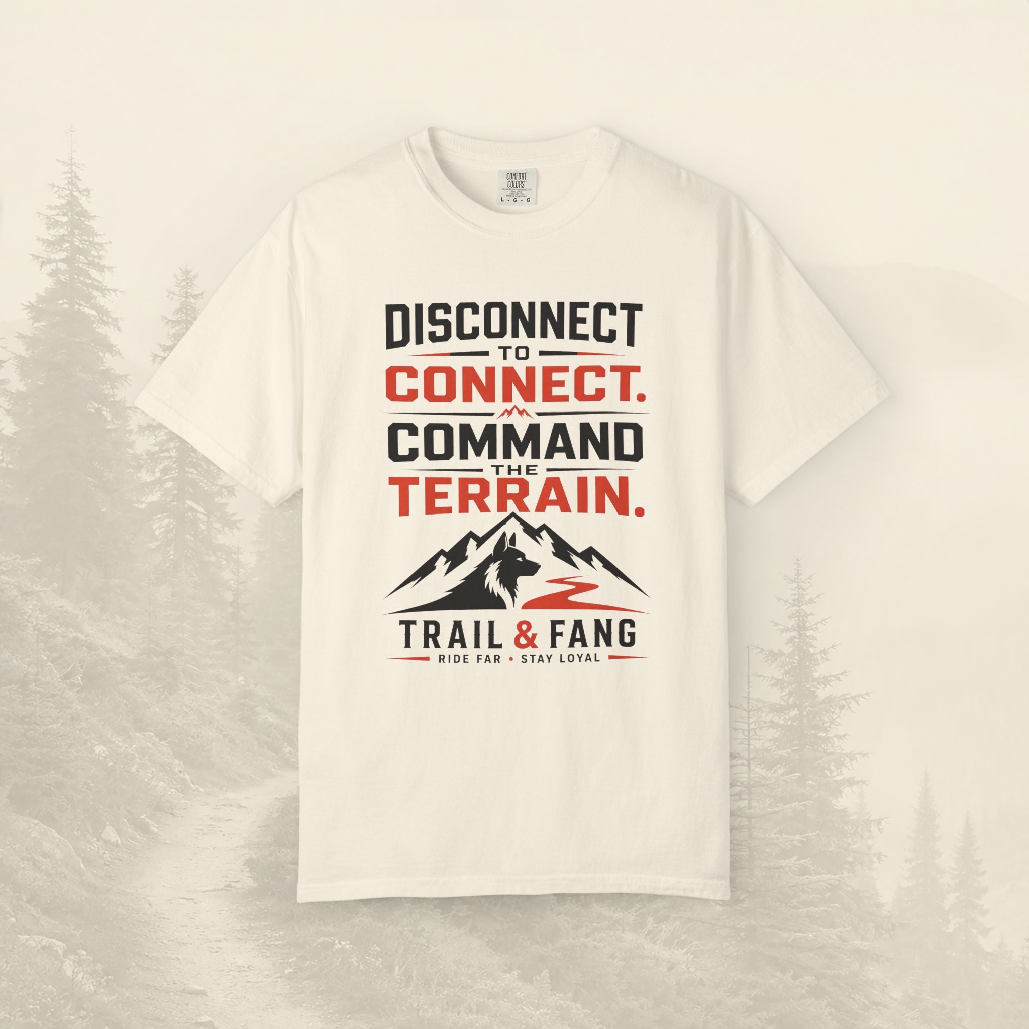 T-shirt Déconnexion pour mieux se connecter