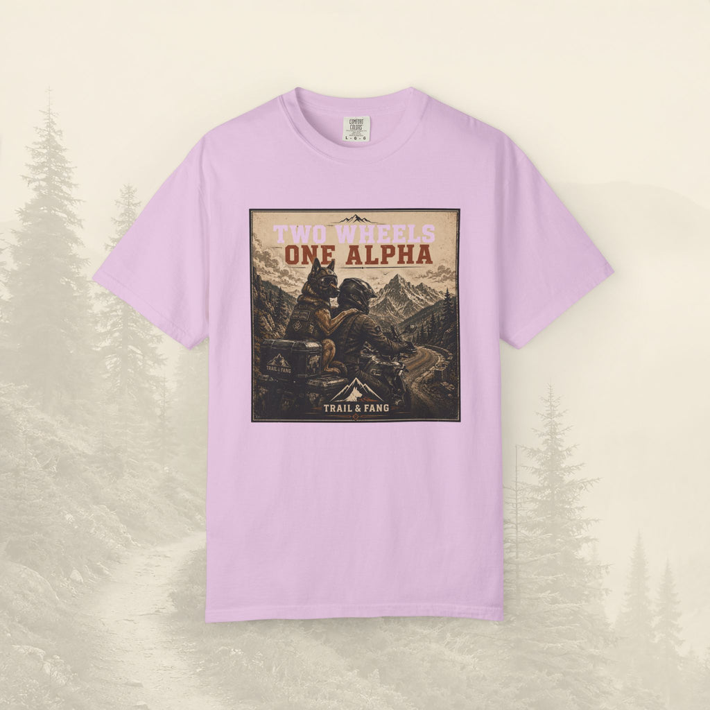 T-shirt Two Wheels One Alpha
