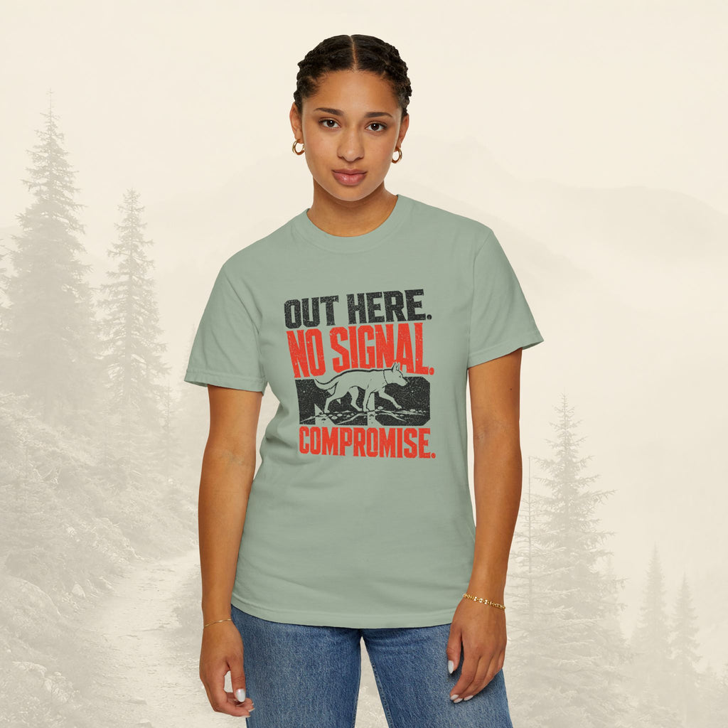 T-shirt Pas de signal ici