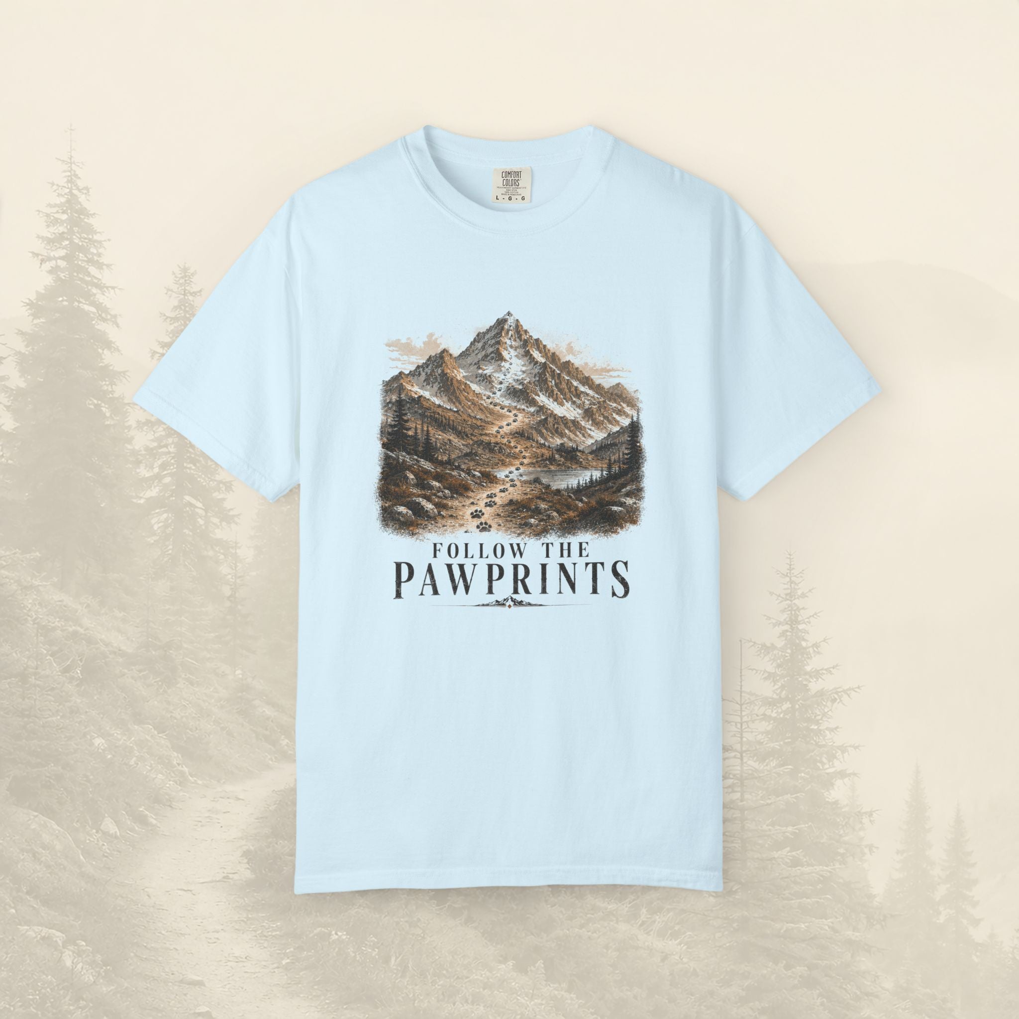 Follow The Pawprints Tee