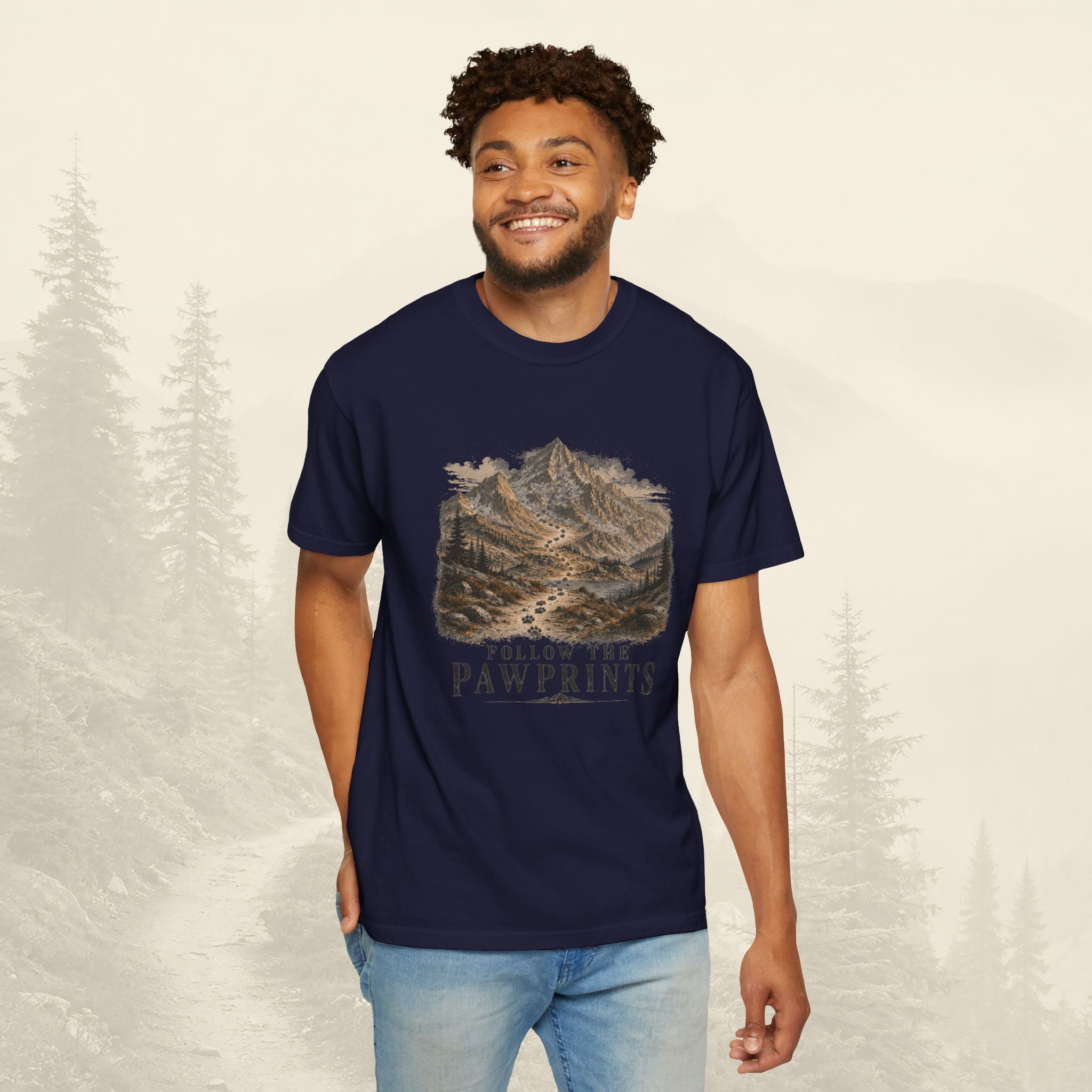 Follow The Pawprints Tee