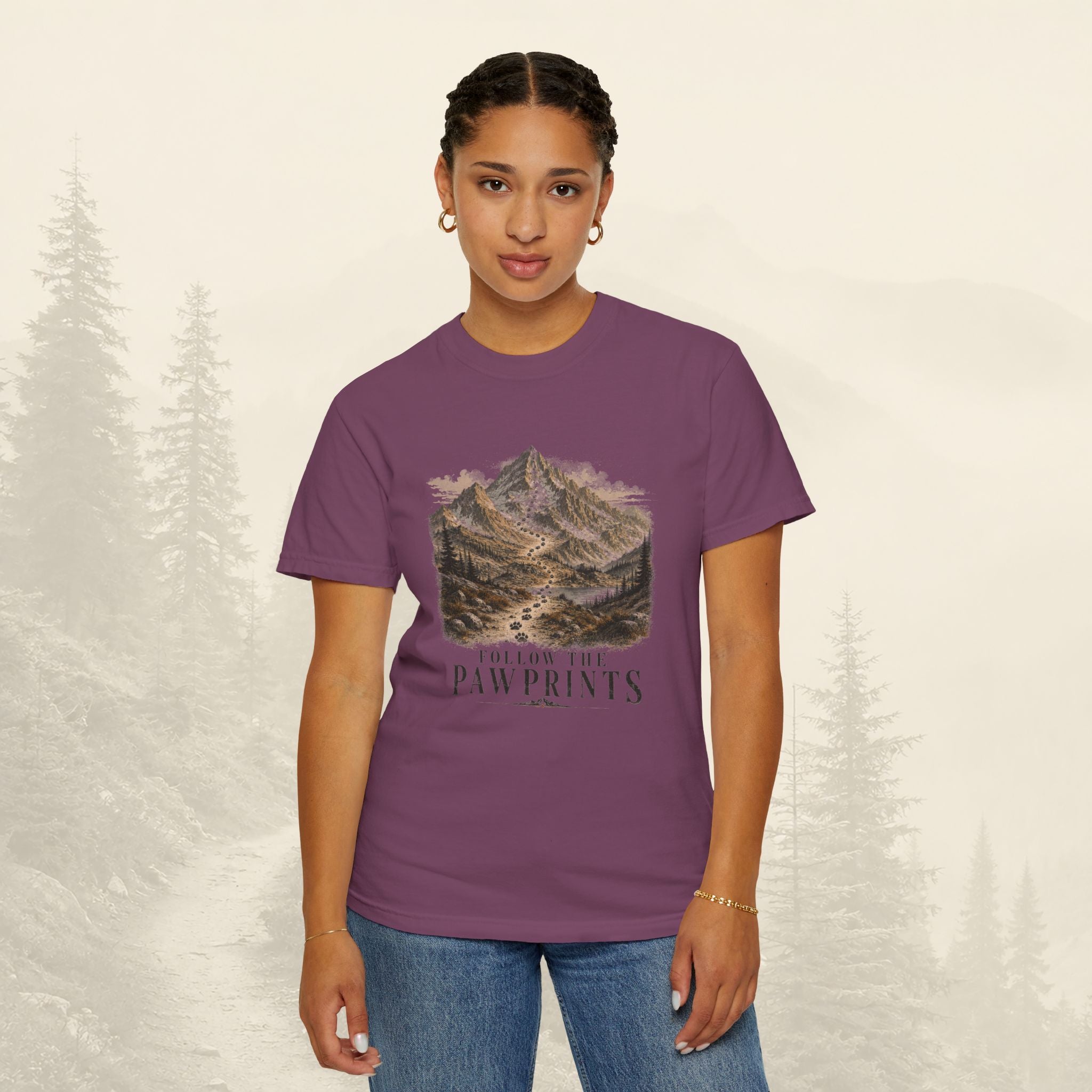 Follow The Pawprints Tee