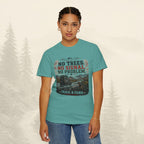 T-shirt Pas d'arbres, pas de signal, pas de problème