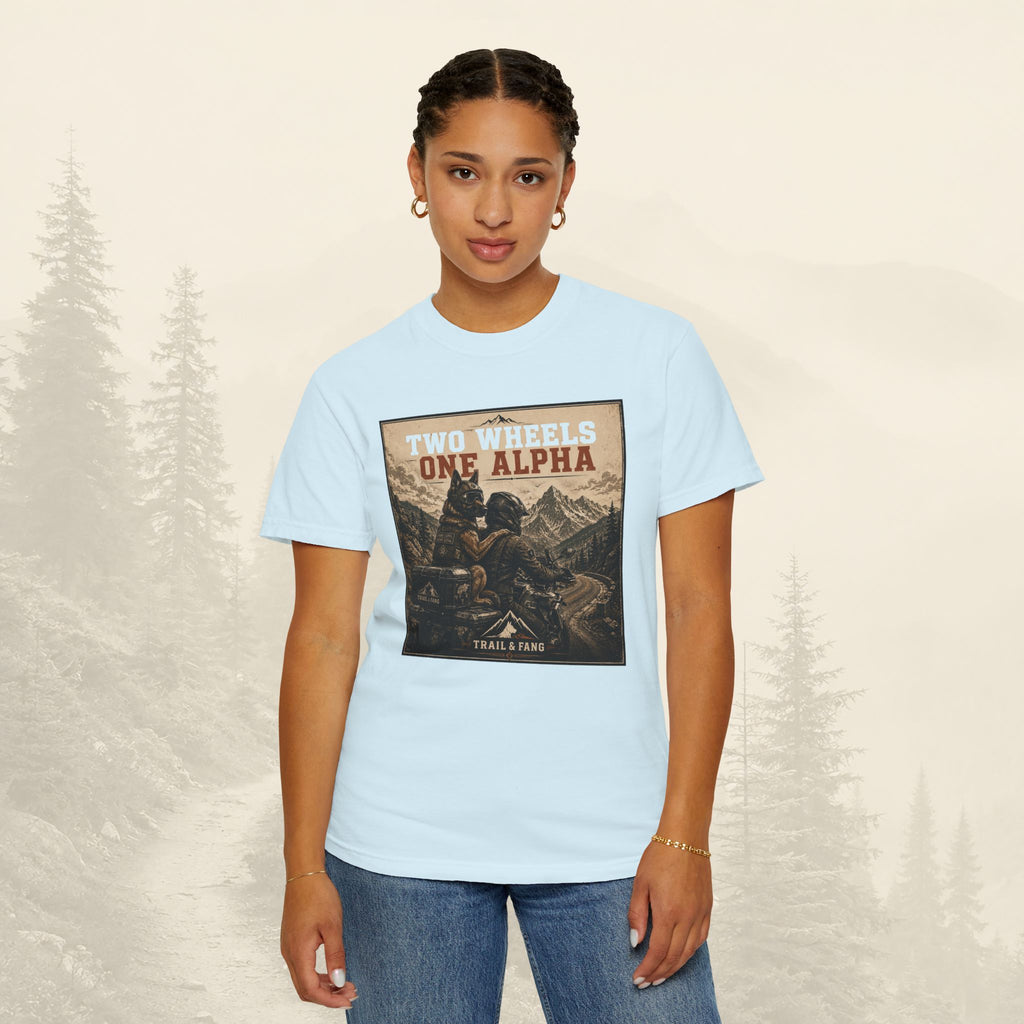 T-shirt Two Wheels One Alpha