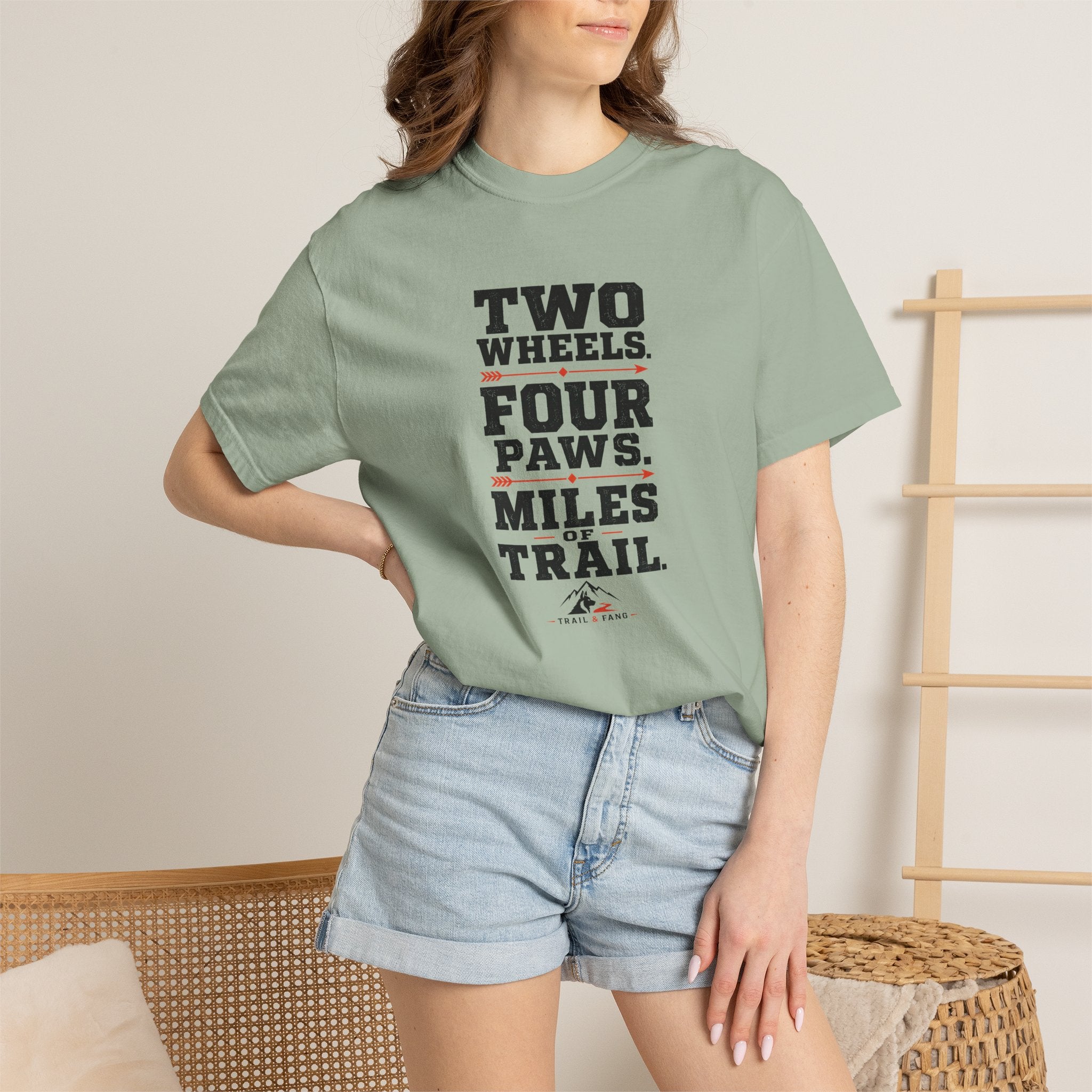 T-shirt Deux Roues Quatre Pattes
