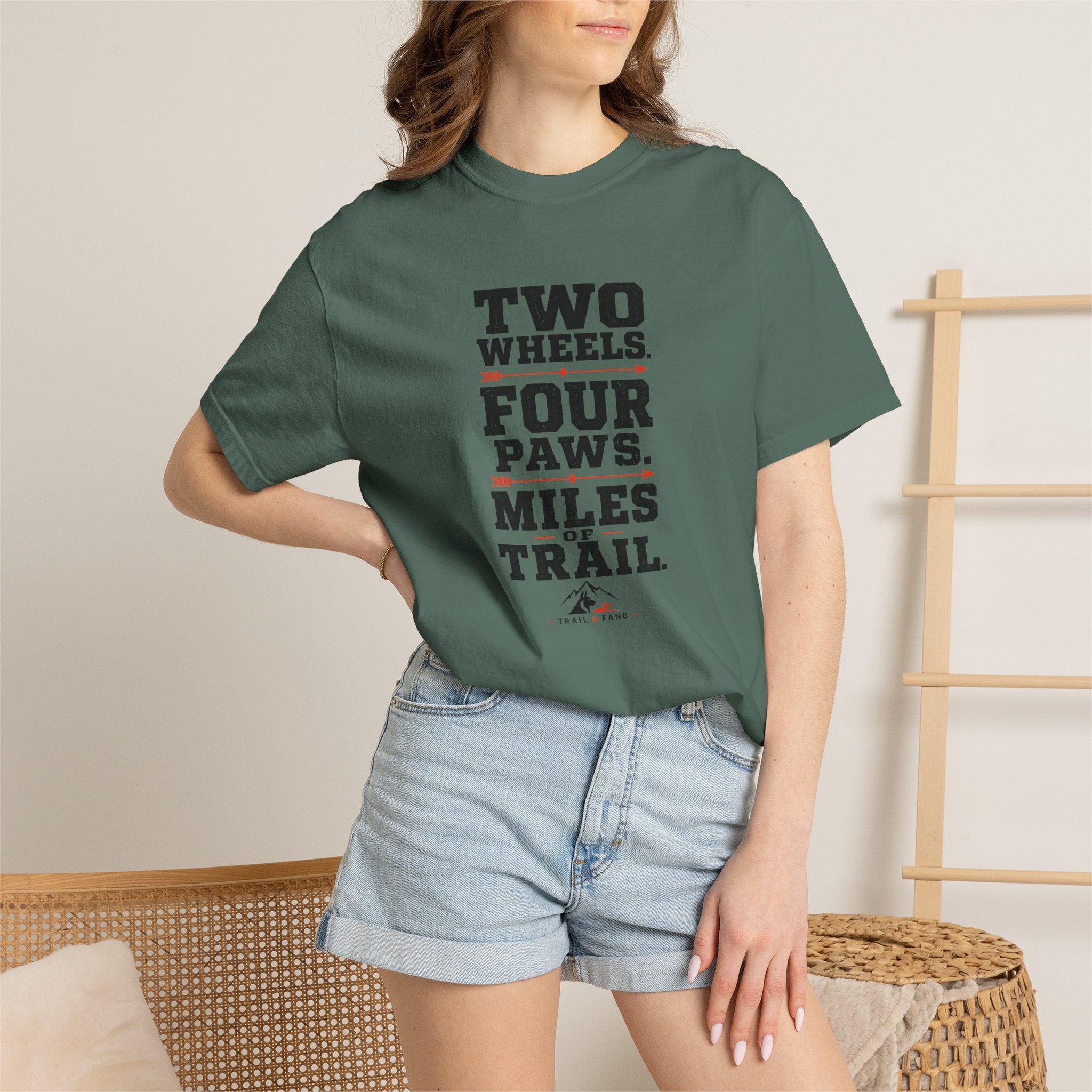 T-shirt Deux Roues Quatre Pattes
