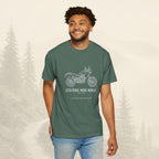 Moins de Route Plus de Monde Moto Aventure T-shirt