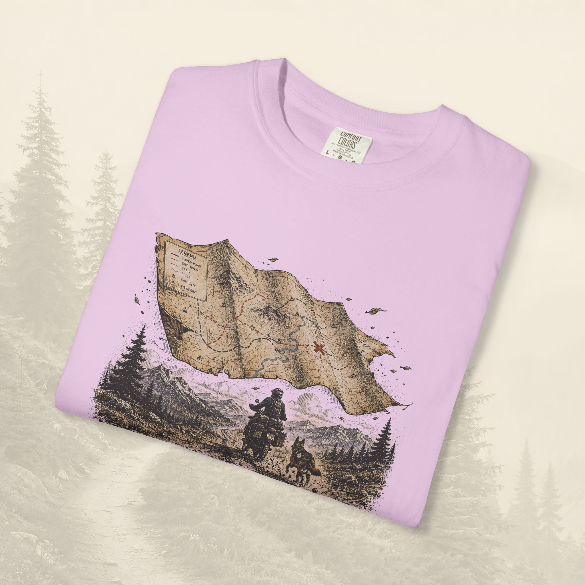 T-shirt « Les cartes sont des suggestions »