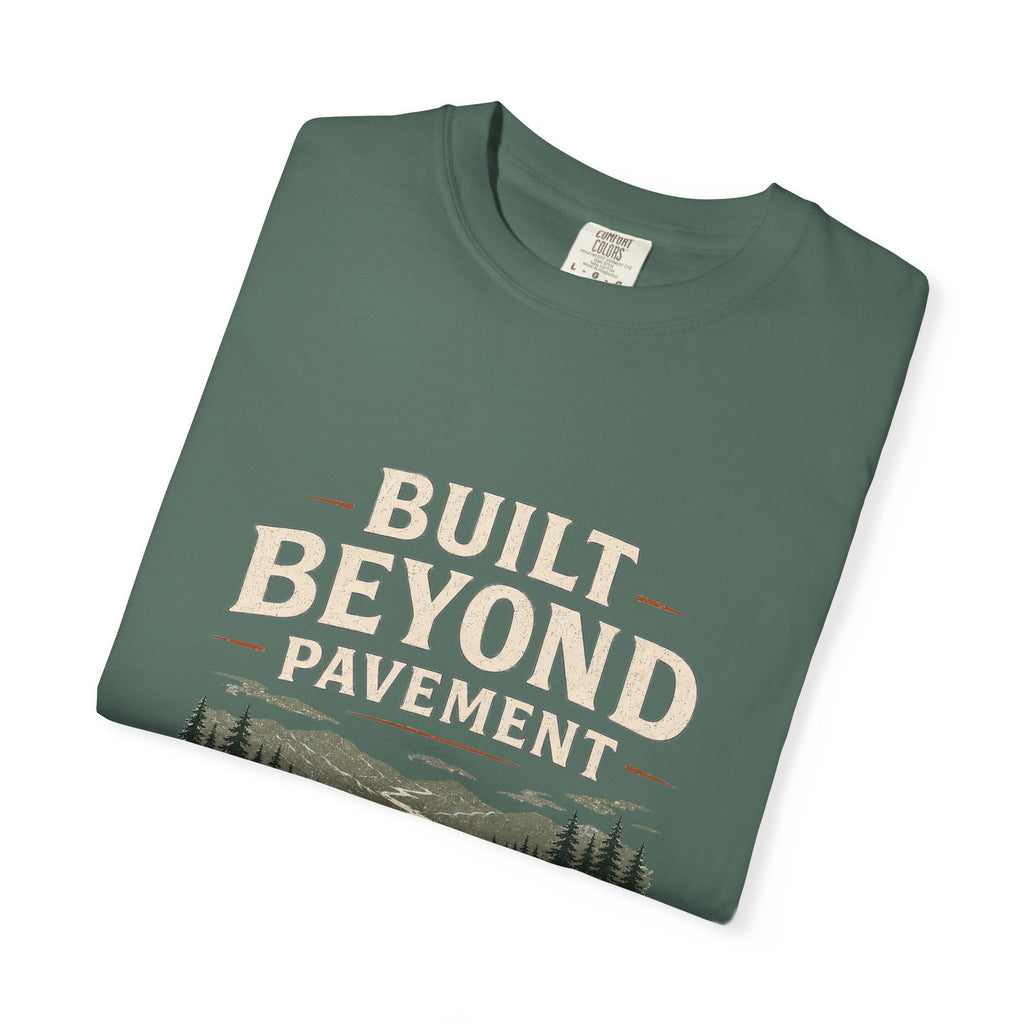 T-shirt Conçu au-delà des sentiers battus