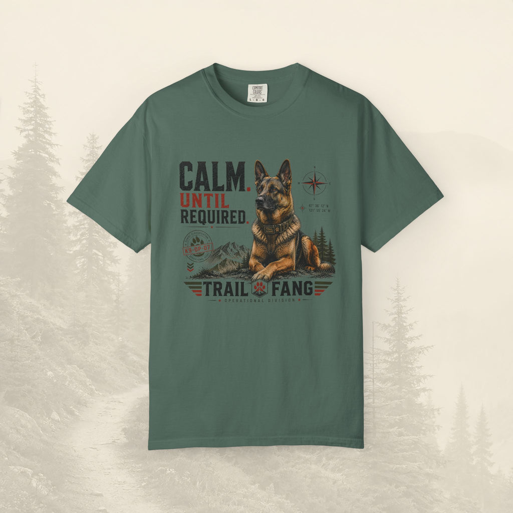T-shirt « Calme jusqu'à ce que nécessaire »