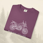 T-shirt moto Aventure Loin Perdu
