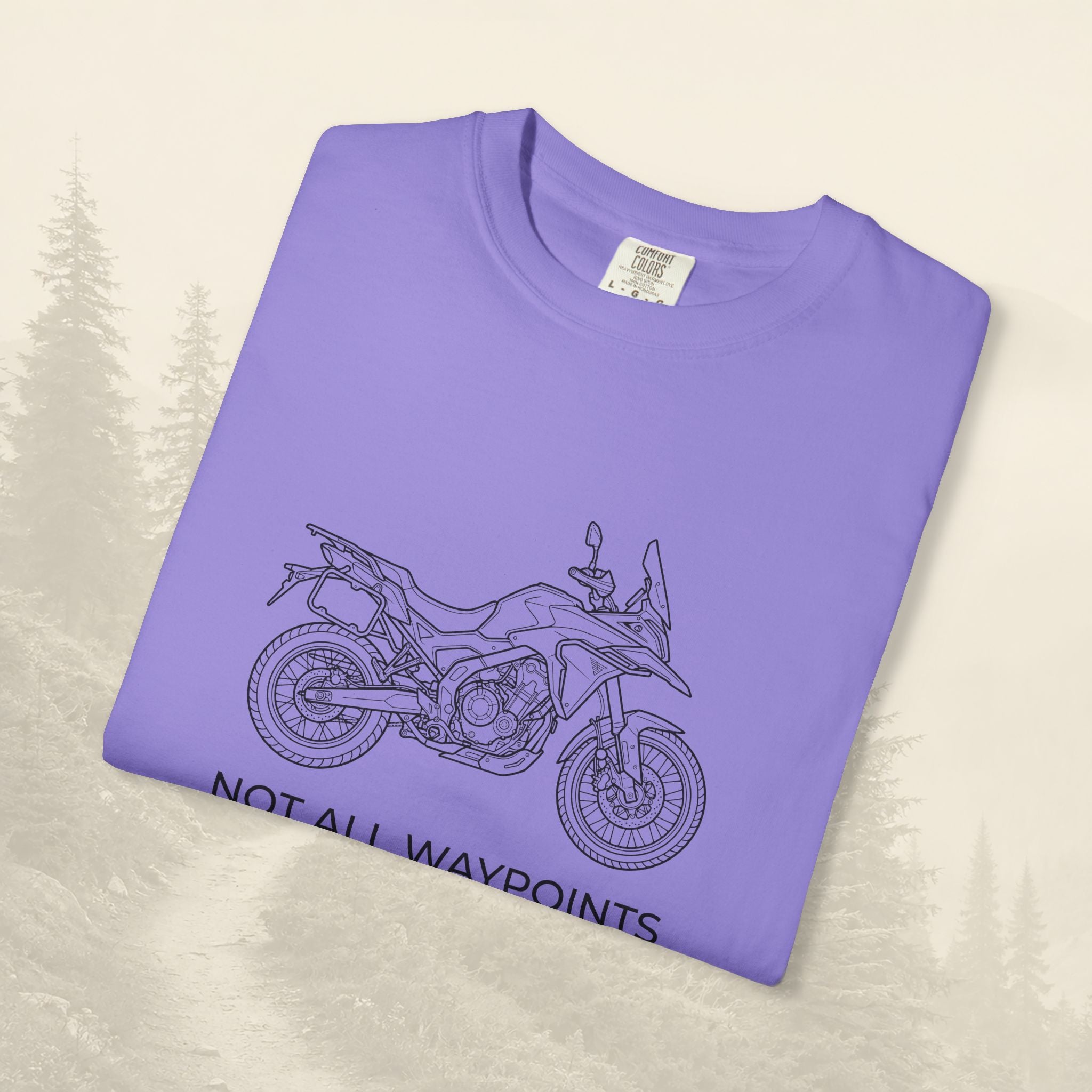 Tee-shirt « Tous les points de repère ne figurent pas sur la carte »