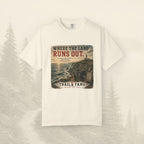 T-shirt Où la terre s'épuise