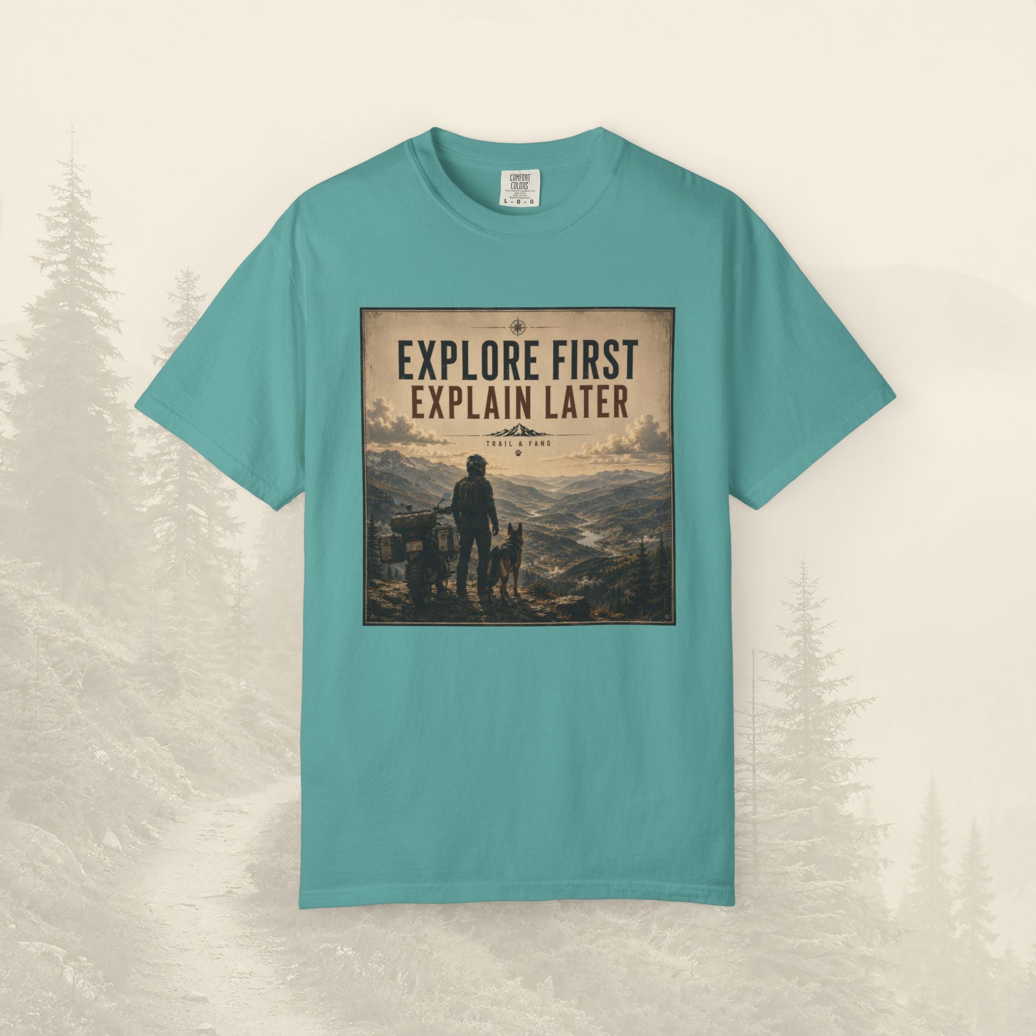 T-shirt « Explorez d'abord, expliquez ensuite »