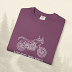 Moins de Route Plus de Monde Moto Aventure T-shirt