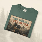T-shirt Two Wheels One Alpha