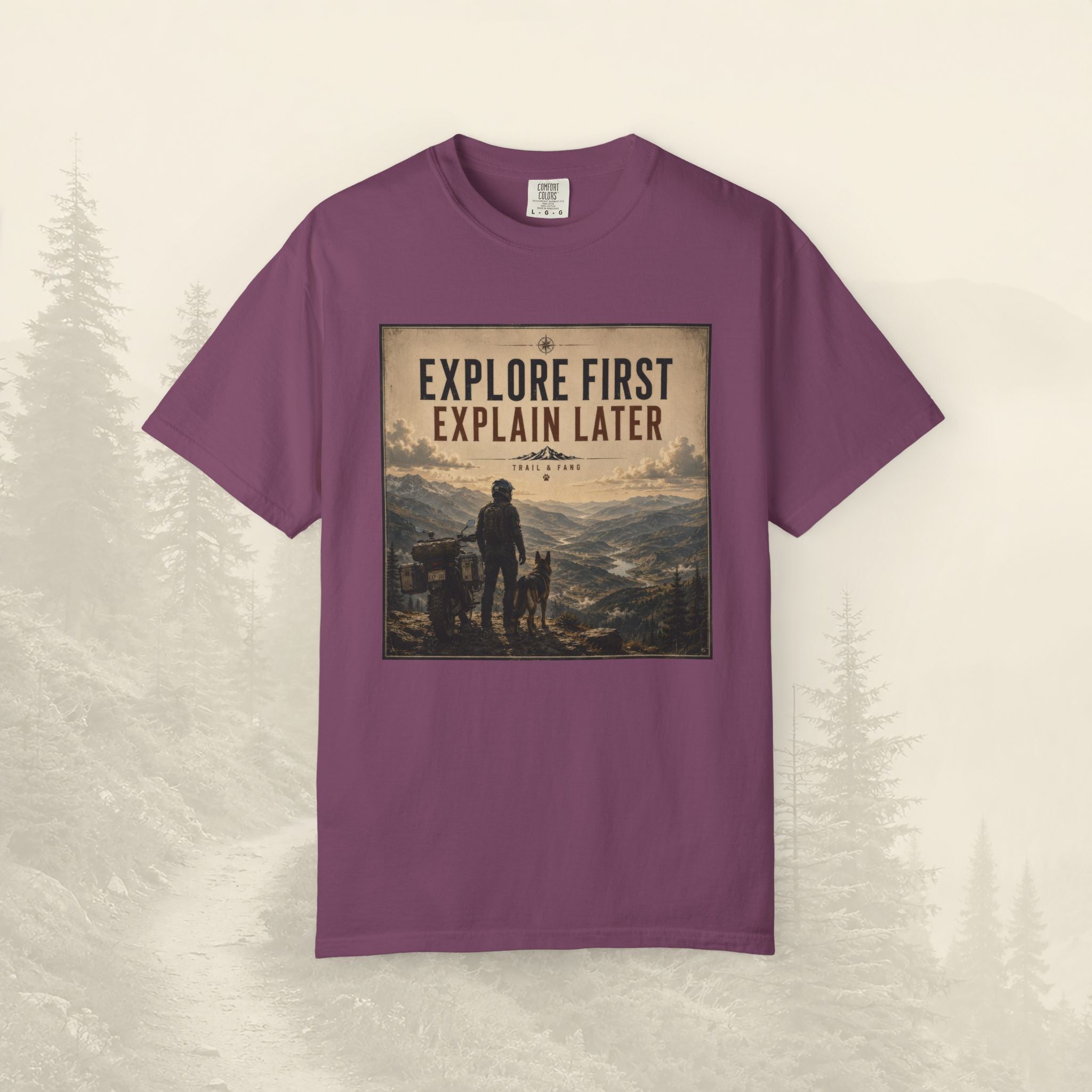T-shirt « Explorez d'abord, expliquez ensuite »