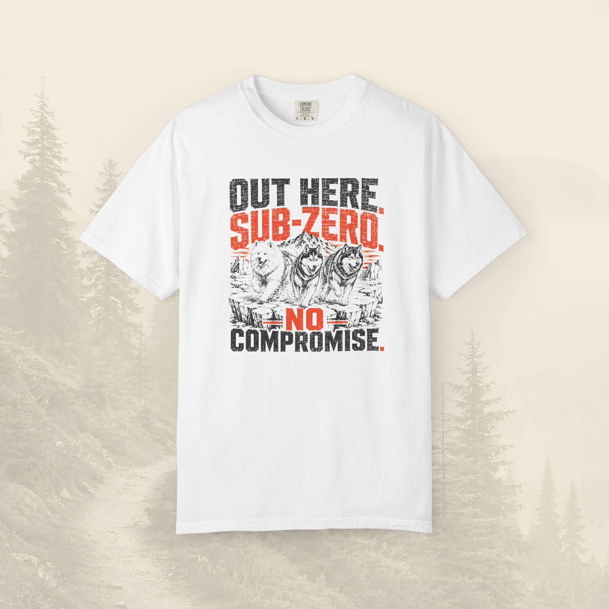 T-shirt chien de traîneau arctique Sub-Zero
