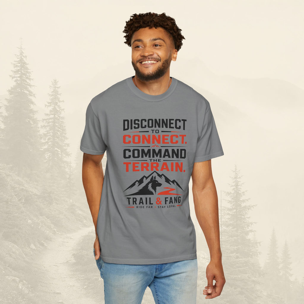 T-shirt Déconnexion pour mieux se connecter