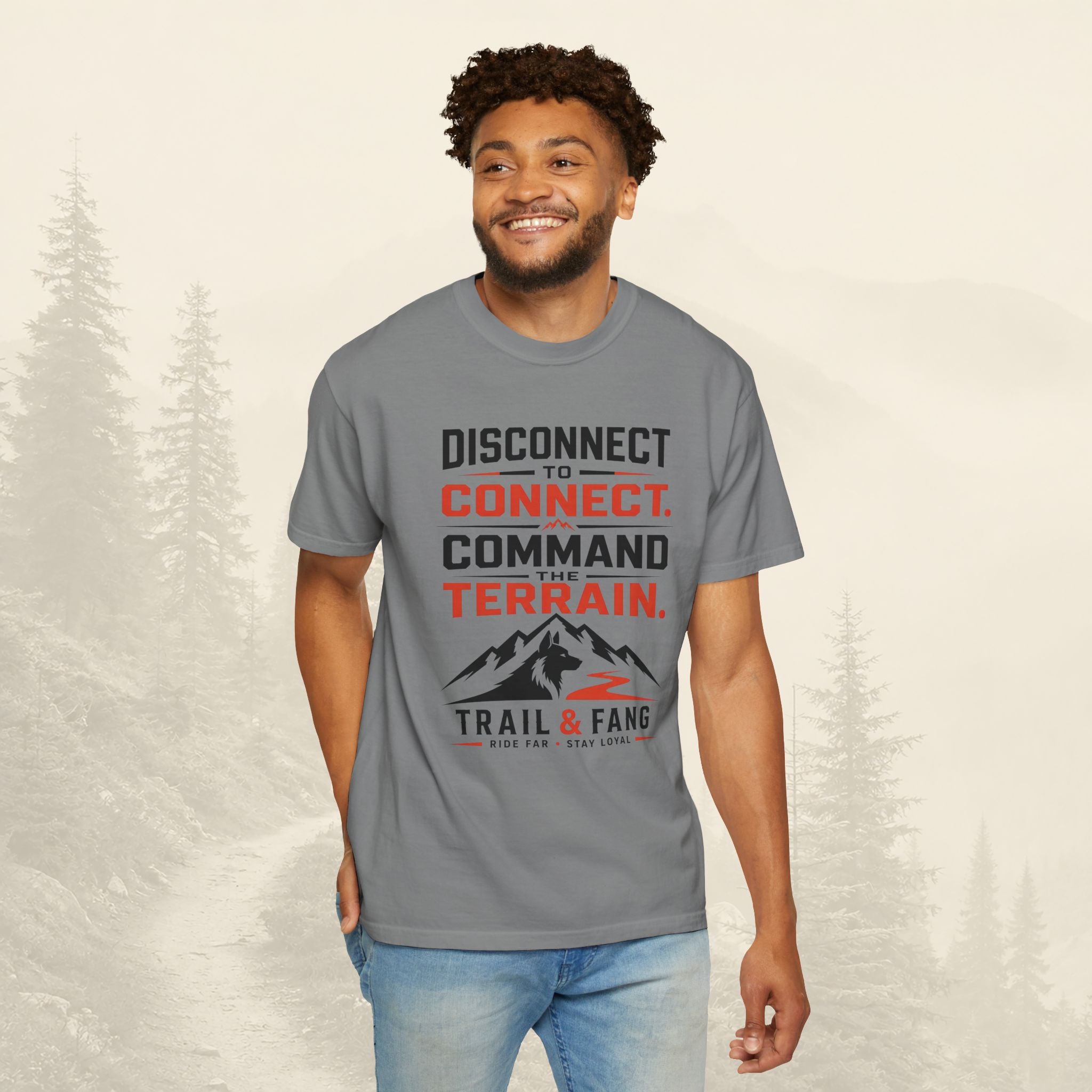 T-shirt Déconnexion pour mieux se connecter