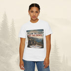 T-shirt "Suivez la côte, pas la foule"