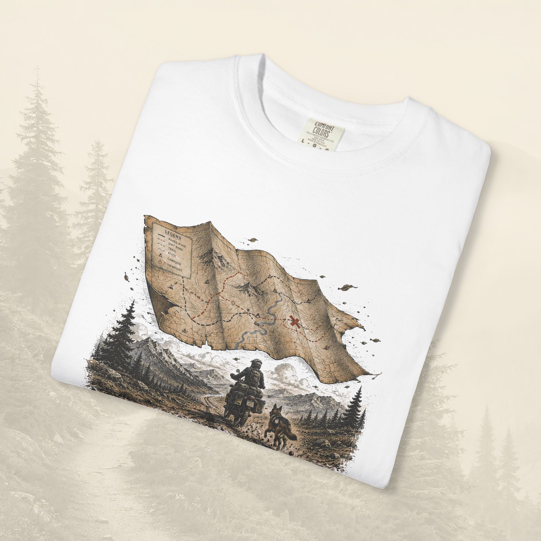 T-shirt « Les cartes sont des suggestions »