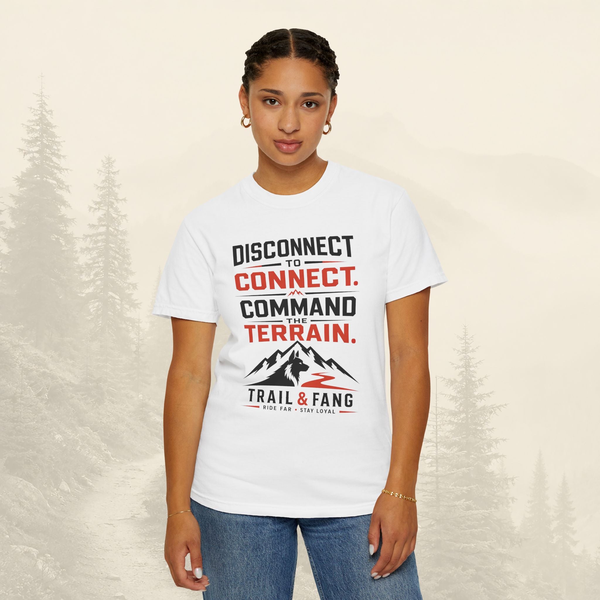 T-shirt Déconnexion pour mieux se connecter