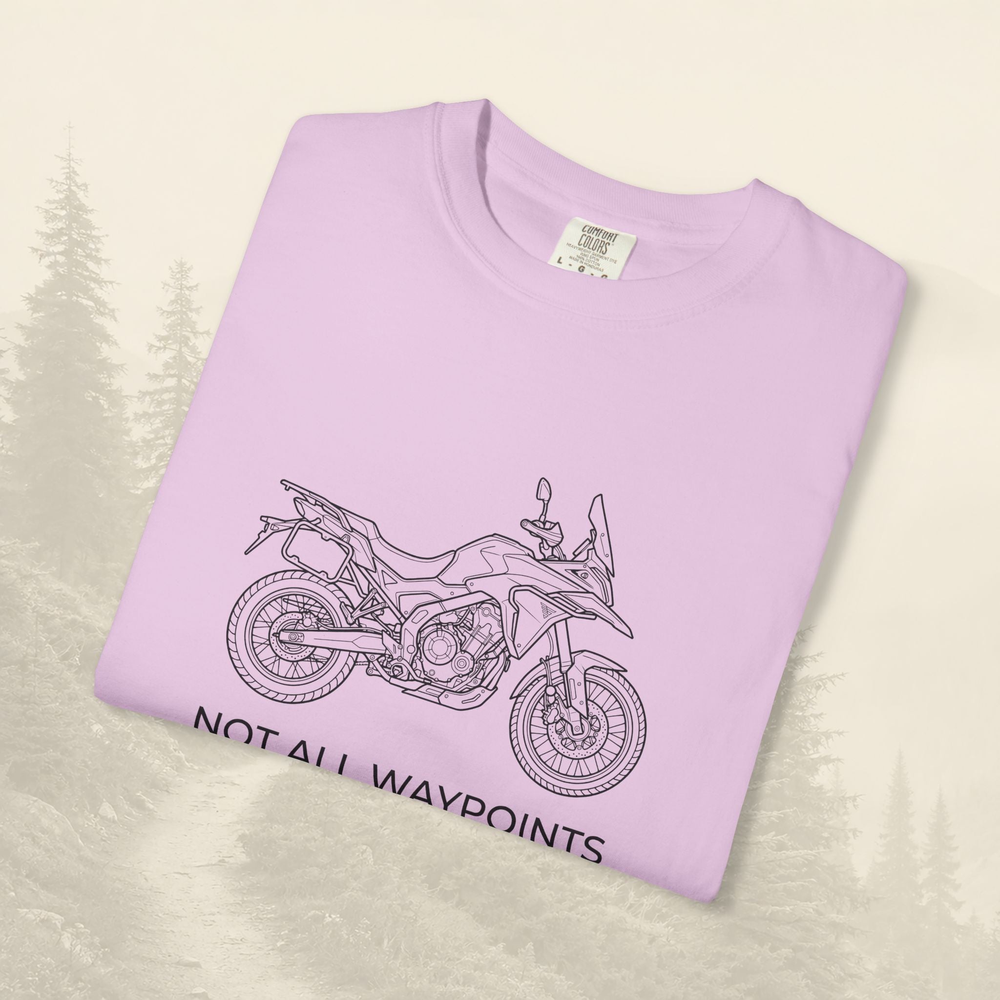 Tee-shirt « Tous les points de repère ne figurent pas sur la carte »