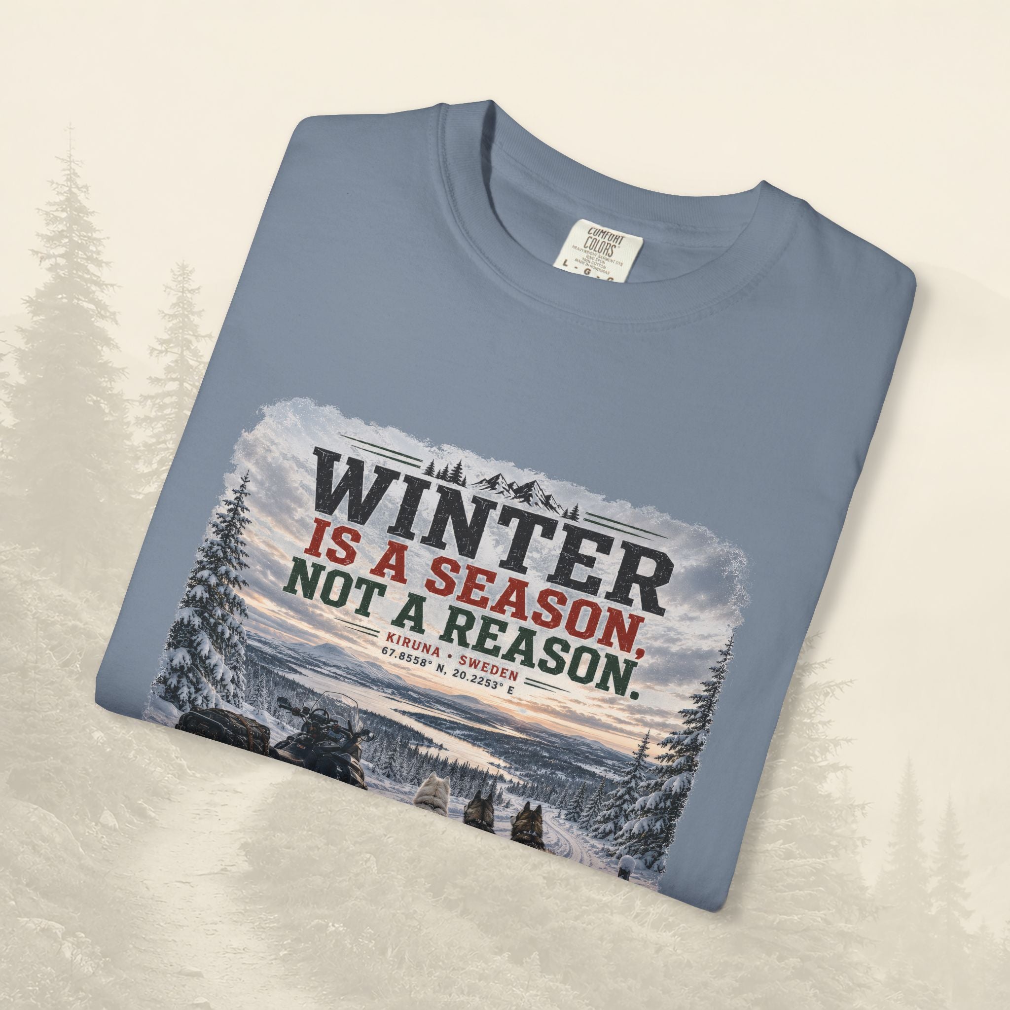 L'hiver est une saison, pas une raison - Tee-shirt