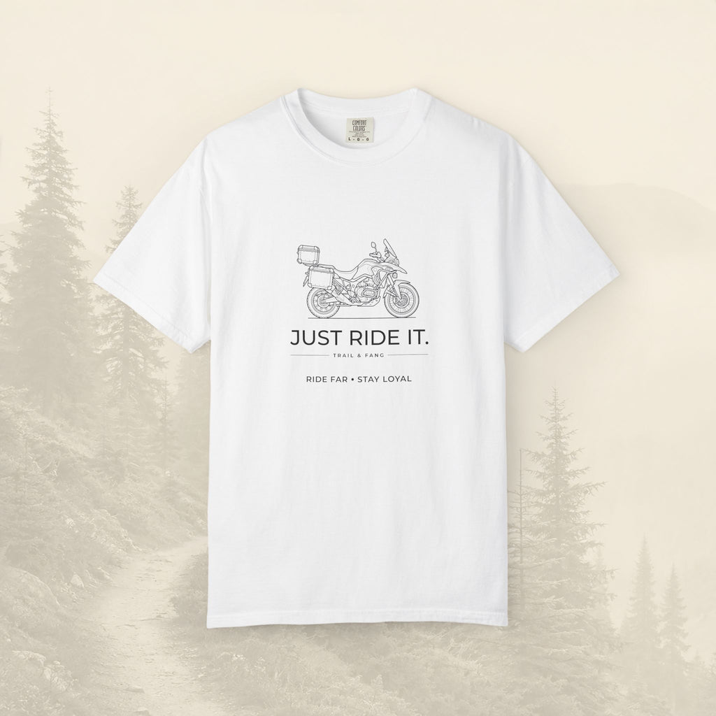 T-shirt moto d'aventure Just Ride It