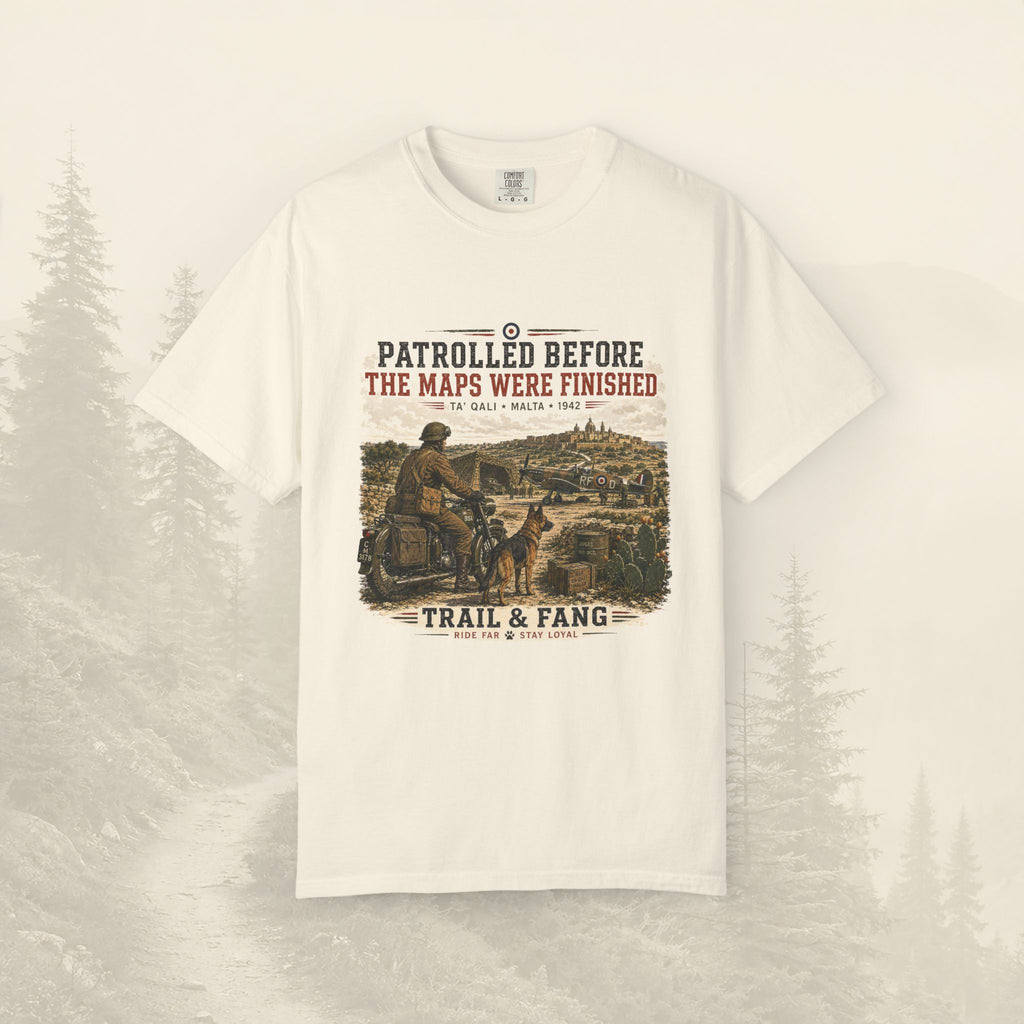 T-shirt "Patrouillé avant la fin des cartes"