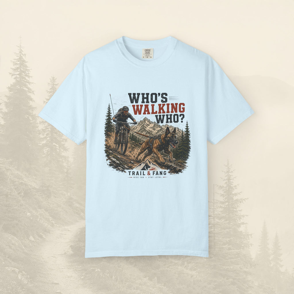 T-shirt Qui marche qui