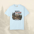 T-shirt Qui marche qui