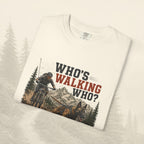 T-shirt Qui marche qui