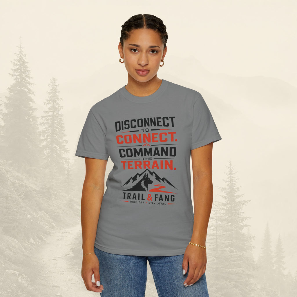 T-shirt Déconnexion pour mieux se connecter