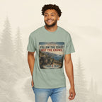 T-shirt "Suivez la côte, pas la foule"