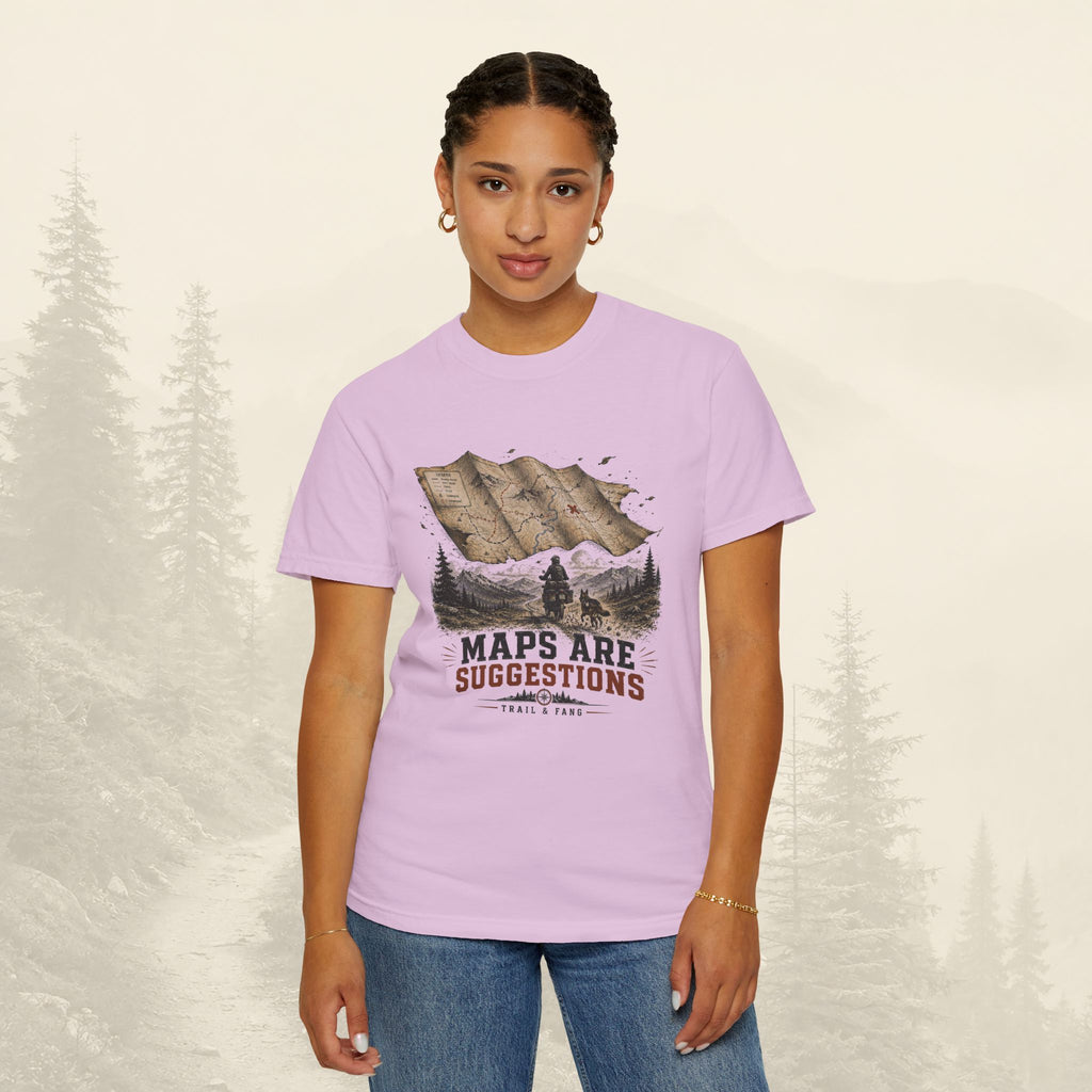 T-shirt « Les cartes sont des suggestions »