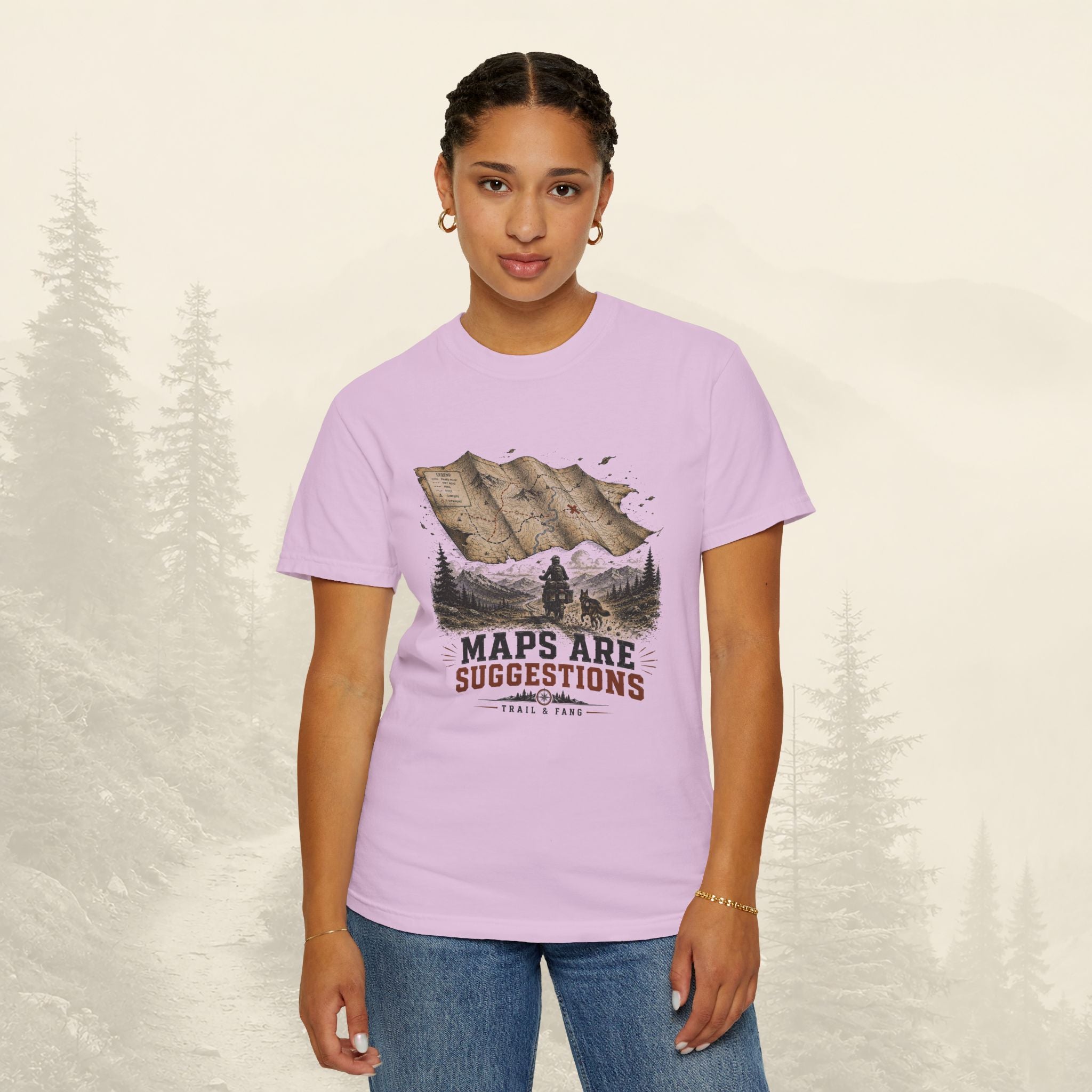 T-shirt « Les cartes sont des suggestions »