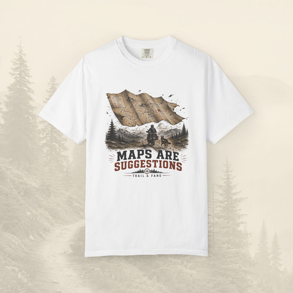 T-shirt « Les cartes sont des suggestions »