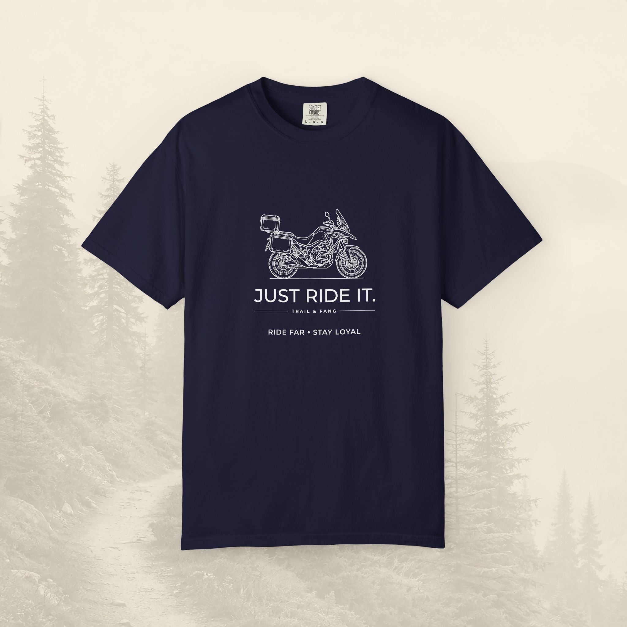 T-shirt moto d'aventure Just Ride It
