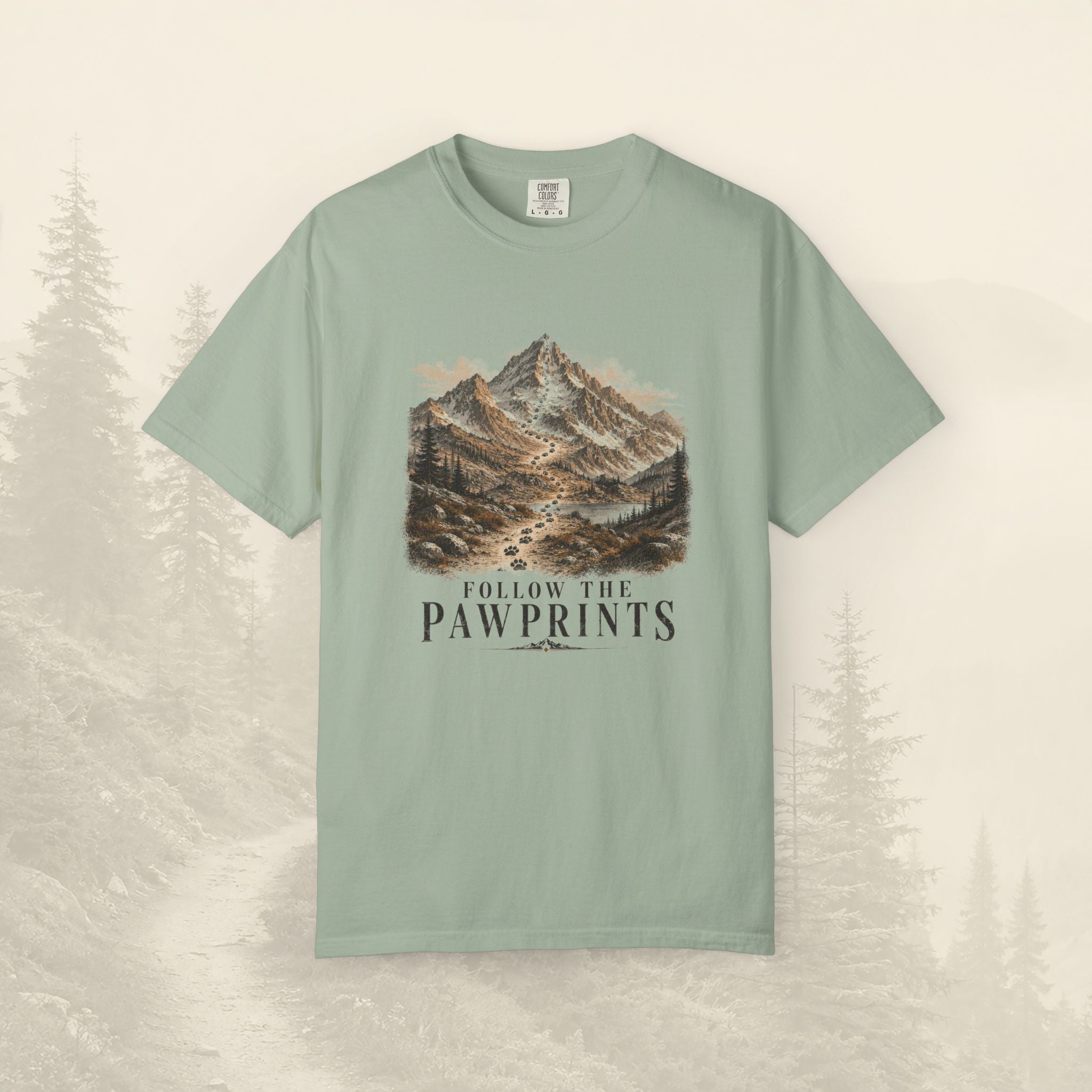 Follow The Pawprints Tee