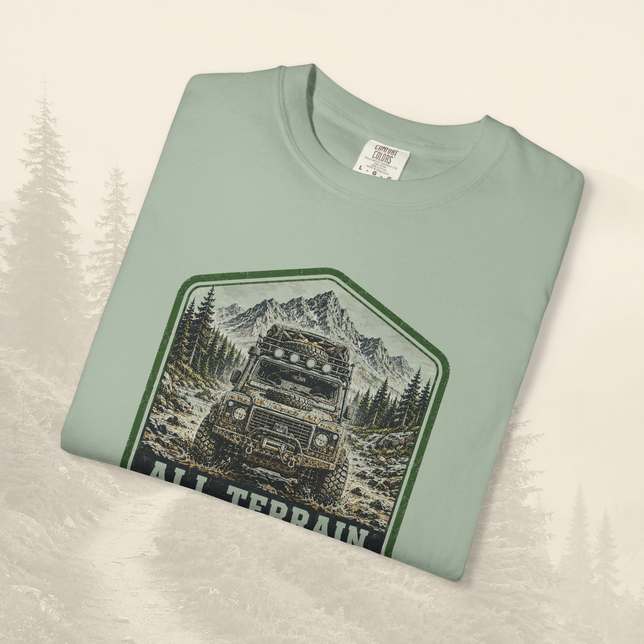 T-shirt tout-terrain, pas de public