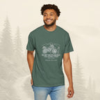 T-shirt « Les bonnes routes, ça se mérite »