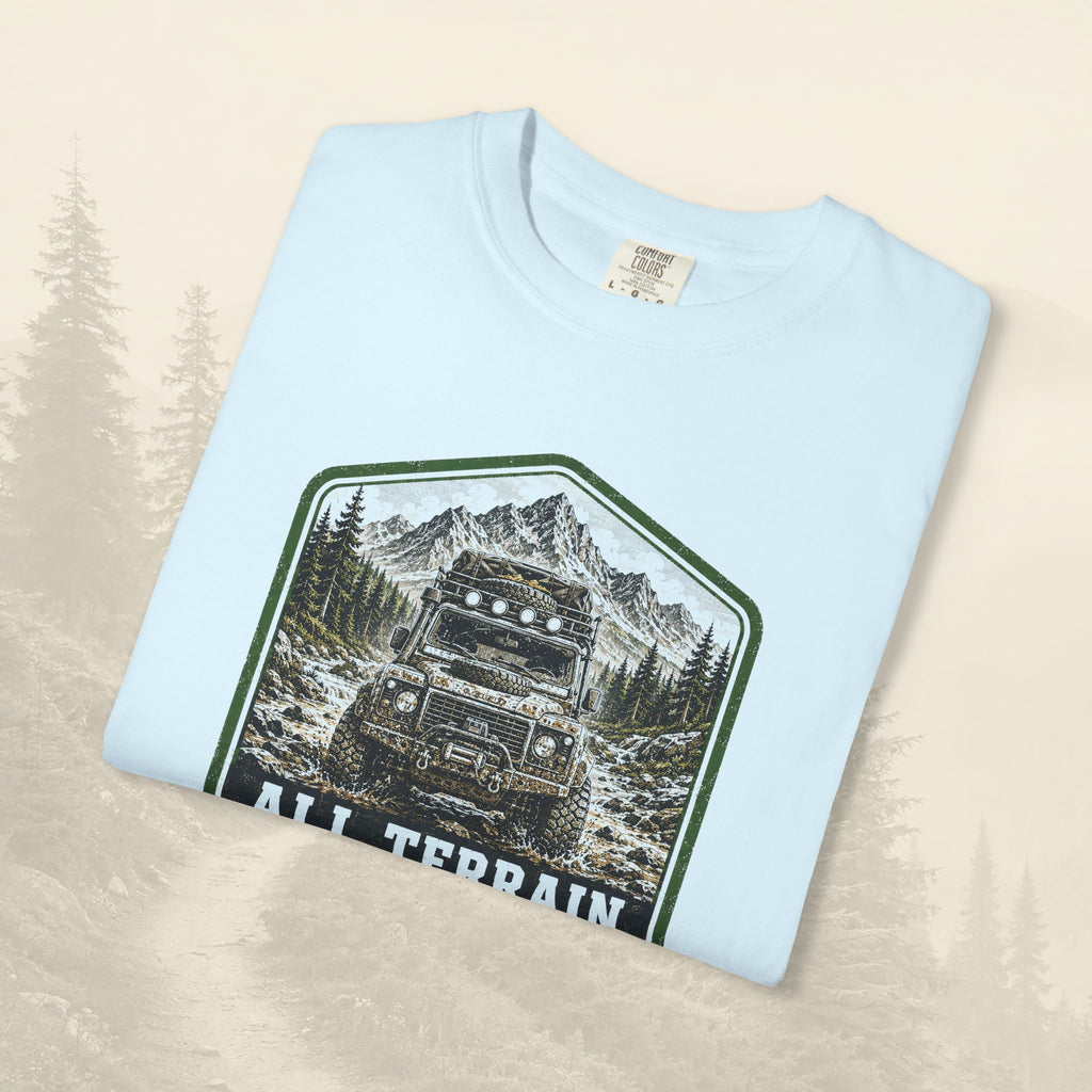 T-shirt tout-terrain, pas de public