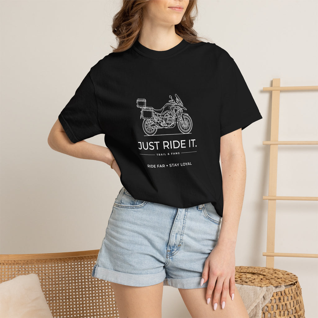 T-shirt moto d'aventure Just Ride It