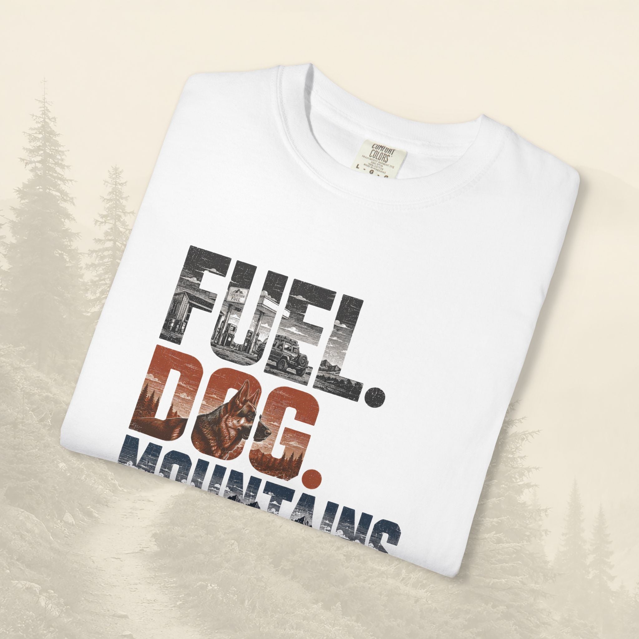 T-shirt Fuel Dog Mountains