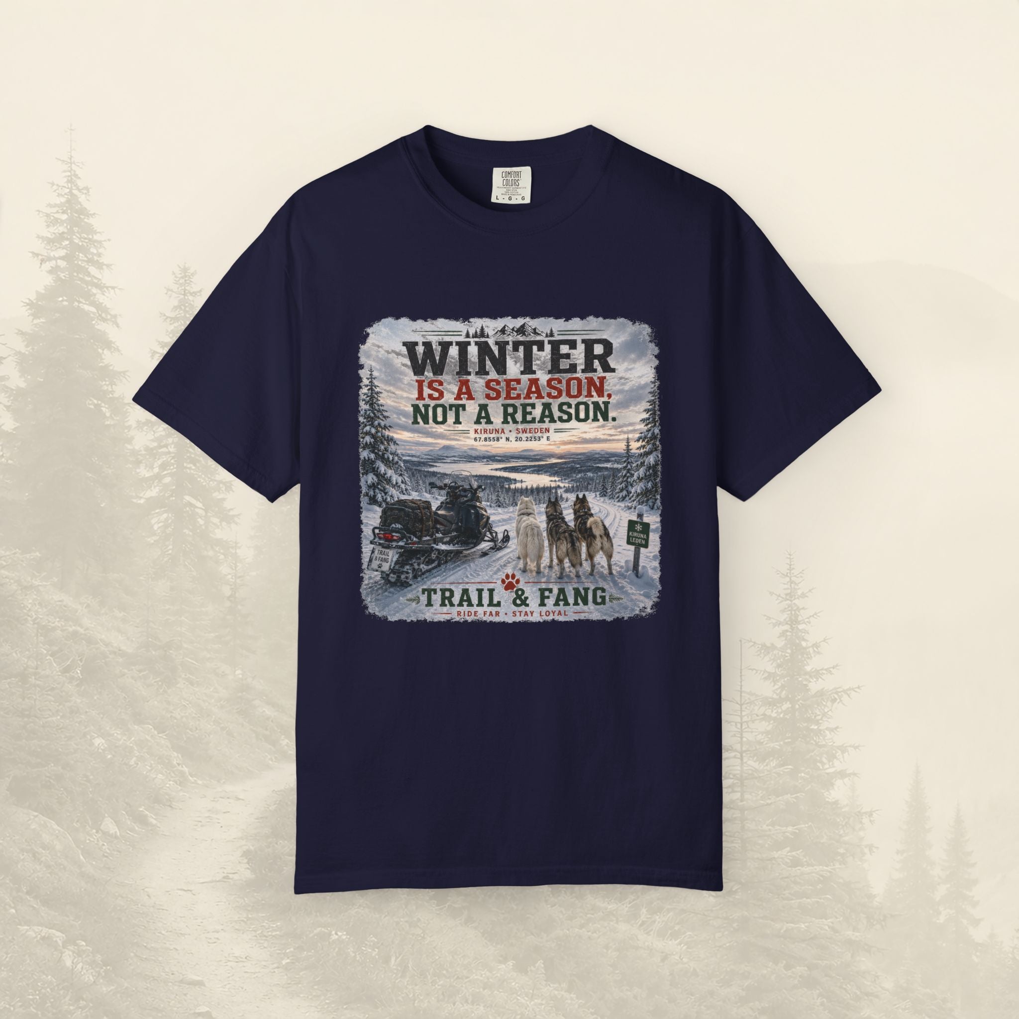 L'hiver est une saison, pas une raison - Tee-shirt