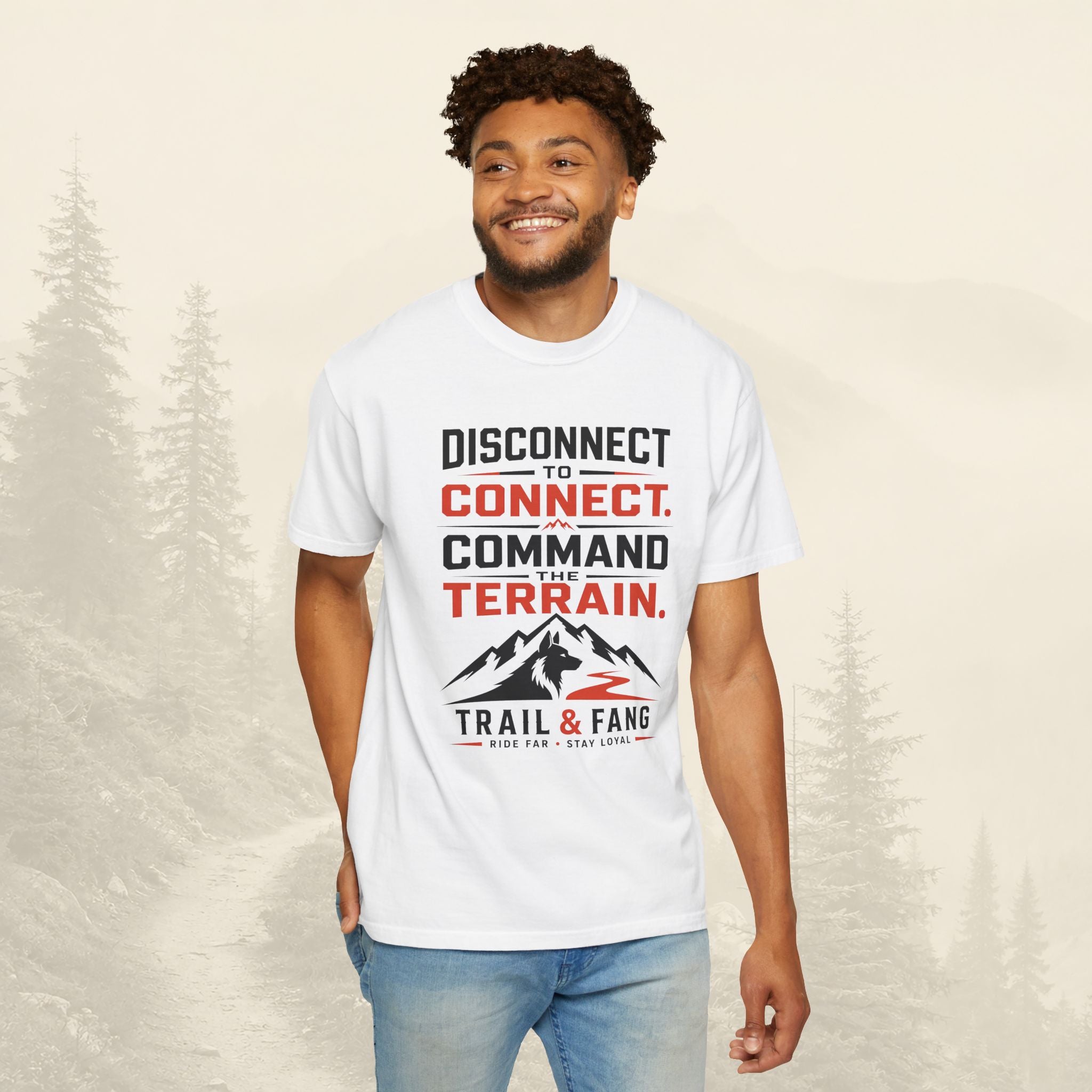 T-shirt Déconnexion pour mieux se connecter